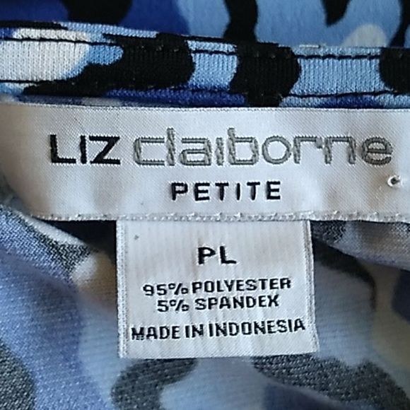 Liz Claiborne Soft Silky Top. Size PL - Picture 8 of 8
